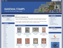 Tablet Screenshot of kayatana.com